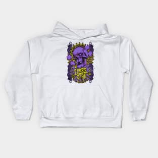 The Skull is Zombie Star Kids Hoodie